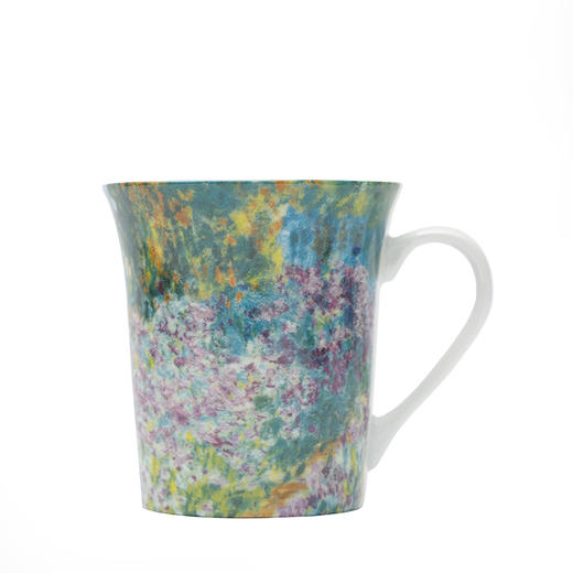 【Könitz酷尼子】陶瓷水杯茶杯马克杯 莫奈之花415ml 商品图2