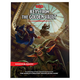 龙与地下城 黄金宝库之钥 地下城公式书 英文原版 Keys from the Golden Vault