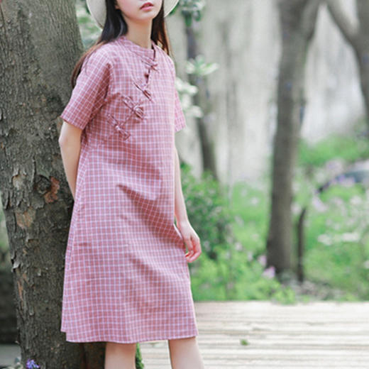 裁缝学苑 AW30女士连衣裙A字裙1:1实物服装纸样剪裁图纸牛皮纸样 商品图3