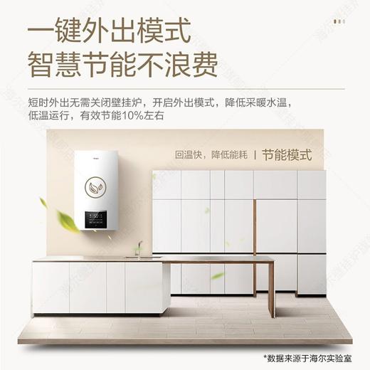 【现货速发】海尔（Haier）壁挂炉家用燃气采暖炉锅炉地暖全屋热水洗浴采暖两用L1PB26-HC07(T)U1（180平以内） 商品图6