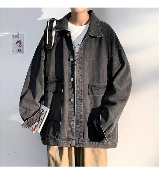 【GZ】无忧购美式复古牛仔休闲外套男8033（截单后7天发货)25年清仓捡漏 商品图4