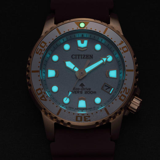 西铁城/CITIZEN运动潜水PROMASTER系列光动能女表EO2022-02A 商品图6