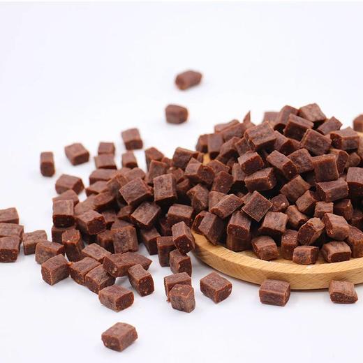 亚禾牛肉粒250g 训犬肉粒 真肉低盐 狗狗磨牙零食 商品图3