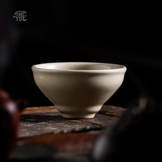 问鼎哥窑 传世款 斗笠杯 商品图0