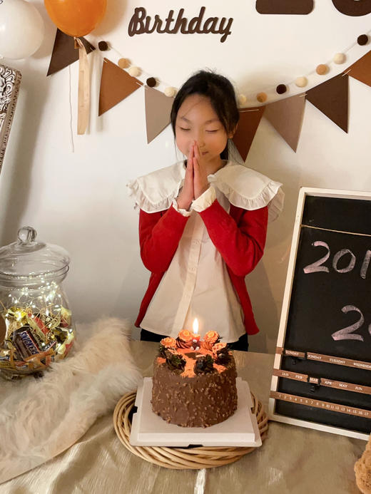 恬小姐十岁同款，榛巧淋面巧克力蛋糕，随机赠送卡通小蜡烛 商品图5