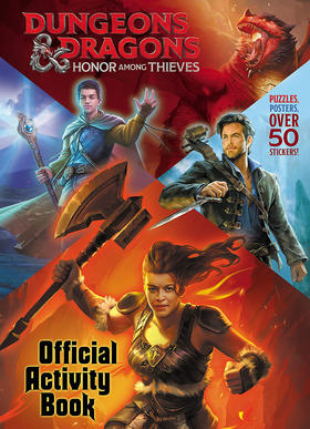 龙与地下城 侠盗荣耀 官方互动书 英文原版 Dungeons & Dragons: Honor Among Thieves: Official Activity Book