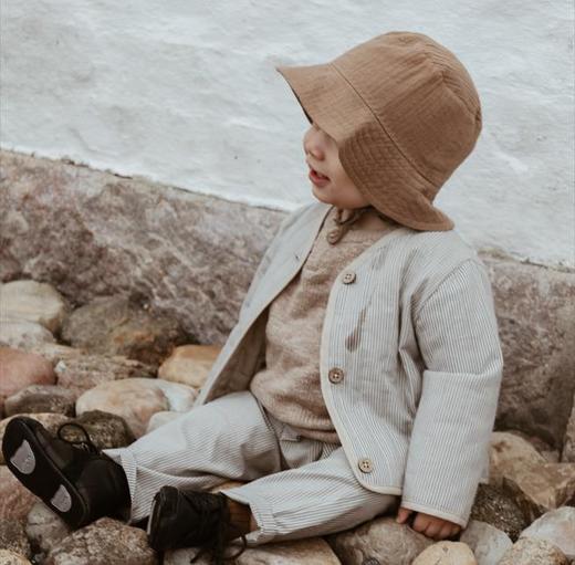 HUTTEliHUT丹麦儿童防晒帽太阳帽婴儿帽子宝宝遮阳帽春夏薄款男女 商品图2