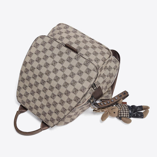 Safiya/索菲娅包包2023新款时尚女士背包大容量旅行双肩包书包 SF9151055Y 商品图3