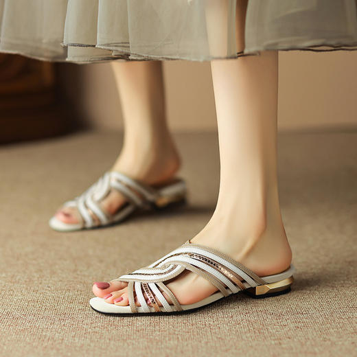 精致性感，小女人优雅凉拖DP-9171 商品图0