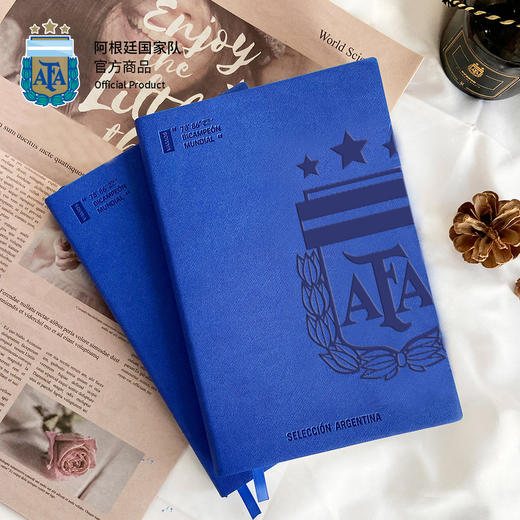 【三星冠军款】阿根廷国家队官方商品丨加厚笔记本梅西足球迷礼物 商品图0