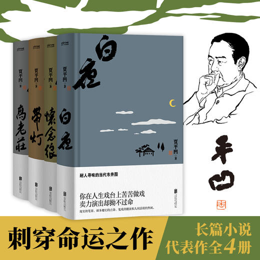 贾平凹命运四书（四册） 商品图0