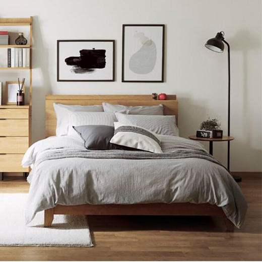 被套 水洗棉 灰色/米色/棕色 单人约150*210cm/双人约200*230cm/大双人约220*240cm 商品图0