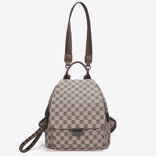 Safiya/索菲娅包包2023新款时尚女士背包大容量旅行双肩包书包 SF9151055Y 商品图9