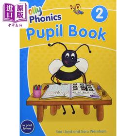 【中商原版】Jolly Phonics Pupil Book 2 快乐自然拼读学生课本2 彩色版印刷体 英文原版进口教材教辅参考书