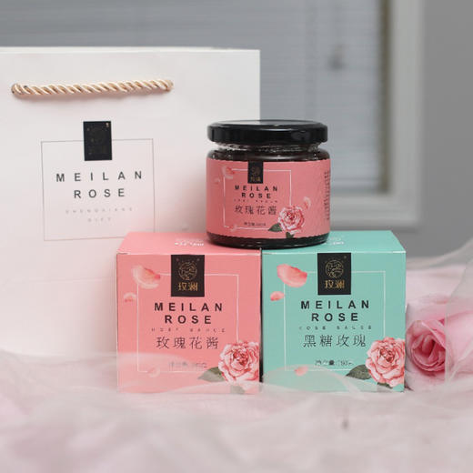 【有机玫瑰花粉&玫瑰花酱】精选头期重瓣红玫瑰 酿够500多天发酵 口感柔和 满满玫瑰花香 商品图6