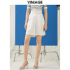 VIMAGE纬漫纪夏季新款时尚修身百搭高腰短裤女V1905516 商品缩略图0