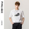 PINLI品立夏季新款男士圆领印花短袖T恤潮牌上衣BG231111002 商品缩略图0