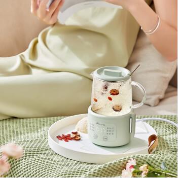 【样品】小熊（Bear）迷你养生壶 养生杯煮茶器办公室小型分体式烧水壶电热水壶加厚高硼玻璃电热杯垫  商品图5