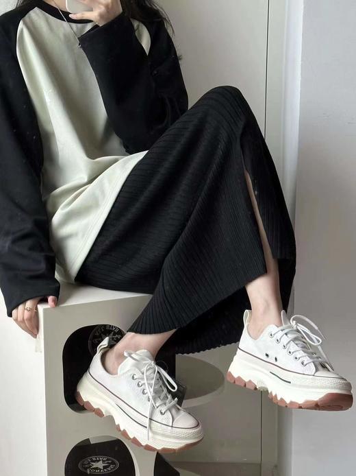 年后发！得物渠道！巨好穿！匡威矮子乐日本100年限定❗肖战同款鞋子❗纯正日本订单 全球都断货❗限定款代购800+最新升级版双层面料！海岸帆布➕透气网布双层复合，正经防伪面料，5cm增高➕EVA鞋垫 商品图7