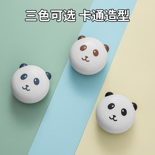 熊猫硅胶洗澡刷 清洁按摩 柔软齿梳 节省浴液 商品图1