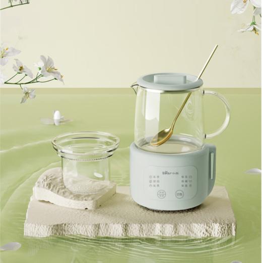 【样品】小熊（Bear）迷你养生壶 养生杯煮茶器办公室小型分体式烧水壶电热水壶加厚高硼玻璃电热杯垫  商品图1