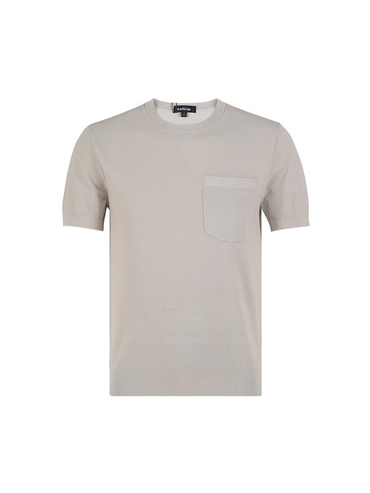 callisto米色棉混纺T恤 SSTSS143C 商品图2