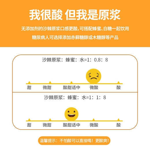 【拍3更实惠】民沁堂沙棘原浆 纯原浆果汁小果 0添加 高浓缩 富含沙棘 商品图6