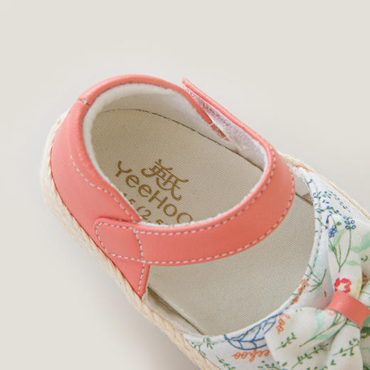 英氏婴儿鞋子蝴蝶结学步鞋春新款步前鞋YFXKJ1P080A YFXKJ1P081A 商品图4