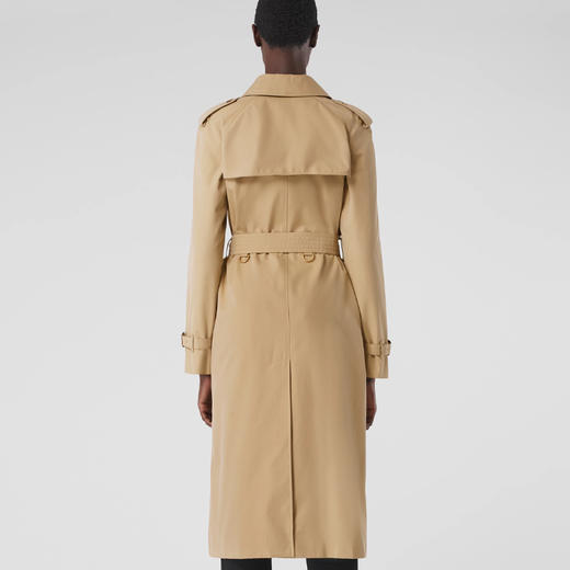 BURBERRY 巴宝莉 女士滑铁卢版型 – 长款 Heritage Trench 束腰风衣 卡其色 8045785 A1366 商品图2
