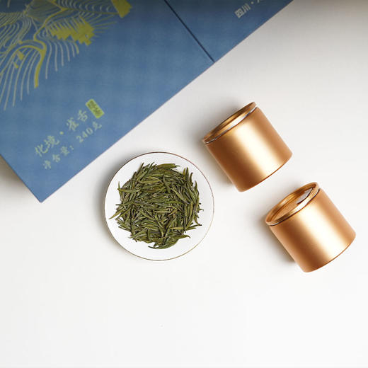 巴山早2024春茶明前精选特级雀舌绿茶240g礼盒装富硒之都万源高山雀舌特级茶叶 商品图2