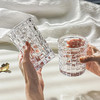 摩登主妇玻璃杯网红水杯ins风果汁啤酒杯创意浮雕女生高颜值杯子 商品缩略图0