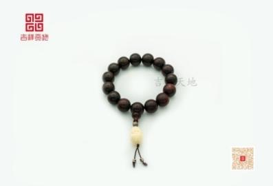 吉祥天地 小叶紫檀手链 商品图0