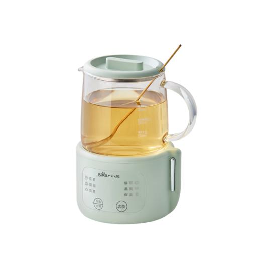 【样品】小熊（Bear）迷你养生壶 养生杯煮茶器办公室小型分体式烧水壶电热水壶加厚高硼玻璃电热杯垫  商品图0