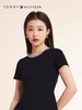 TOMMY HILFIGER 23新款春夏女装简约气质拼色圆领收腰显瘦A字连衣裙 商品缩略图3