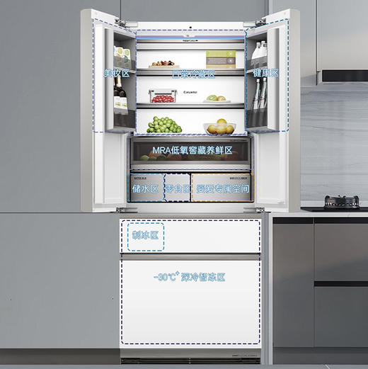 卡萨帝（Casarte）冰箱 BCD-505WGCFDM4WKU1 商品图4