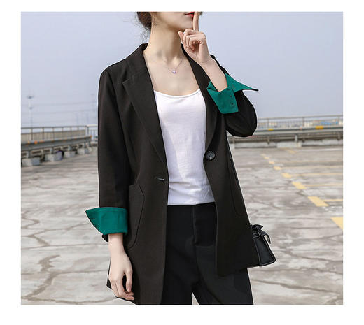 裁缝学苑 AW74休闲西装外套英伦1:1实物服装纸样剪裁图纸牛皮纸样 商品图3