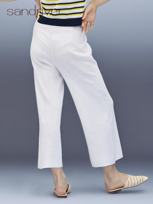 提花挑孔直筒裤 SJS95K044K 商品图2