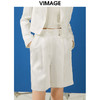 VIMAGE纬漫纪夏季新款时尚修身百搭高腰短裤女V1905516 商品缩略图5