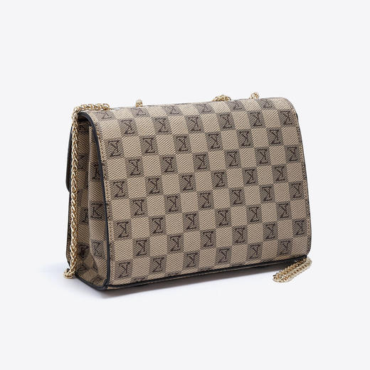 Safiya/索菲娅包包印花2023新款链条包时尚单肩包女式斜挎包女包SF9140066Y 商品图5