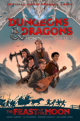 龙与地下城 侠盗荣耀 月宴节 官方前传漫画 英文原版 Dungeons & Dragons: Honor Among Thieves The Feast of the Moon