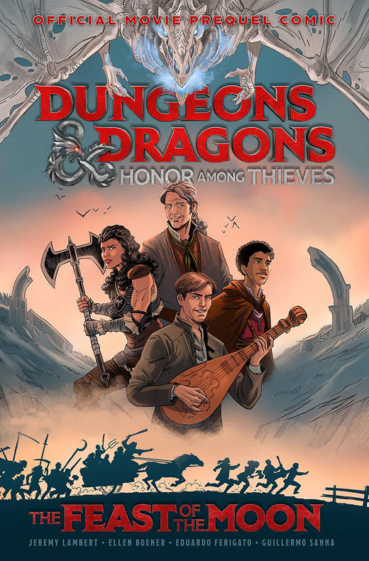 龙与地下城 侠盗荣耀 月宴节 官方前传漫画 英文原版 Dungeons & Dragons: Honor Among Thieves The Feast of the Moon 商品图0