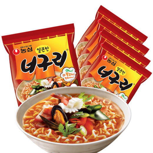 农心小浣熊拌面548克 4连包 商品图5