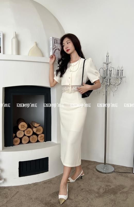 【门店同款】夏季法式蕾丝边套裙 150554957 商品图0