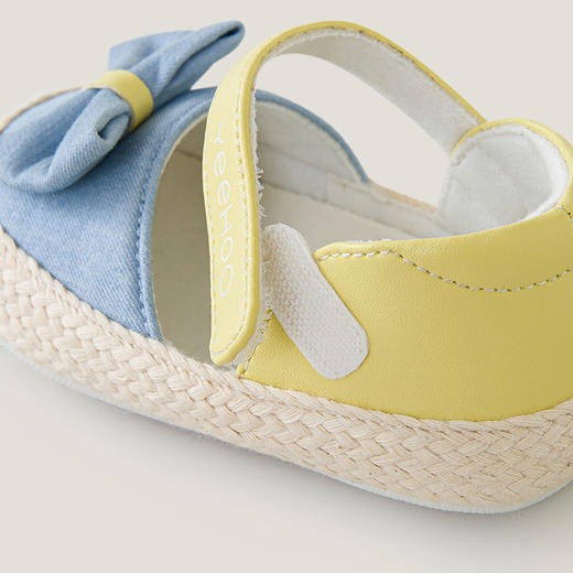 英氏婴儿鞋子蝴蝶结学步鞋春新款步前鞋YFXKJ1P080A YFXKJ1P081A 商品图5