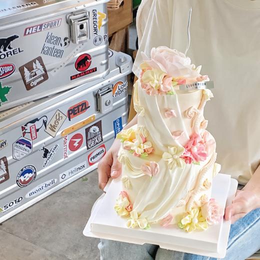 春日繁花 · 奶油霜蛋糕（花为季节性变化不确保同款介意勿拍） 商品图1