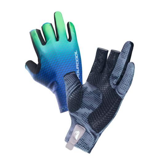 佳钓尼岚酷专业露三指钓鱼路亚手套防挂防滑手套防晒透气保暖垂钓 商品图6