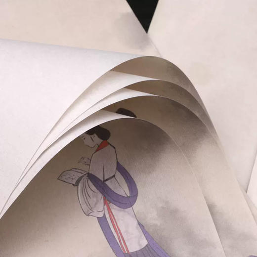 【庆学堂】仕女图 唐宋人物 信笺 一笔笺 半生熟纸性 书法练习纸 作品纸 商品图4