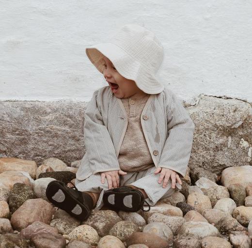 HUTTEliHUT丹麦儿童防晒帽太阳帽婴儿帽子宝宝遮阳帽春夏薄款男女 商品图1