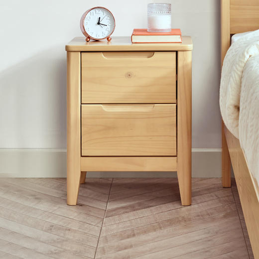 喜梦宝家具多抽床头柜简约大气置物储物柜 商品图0