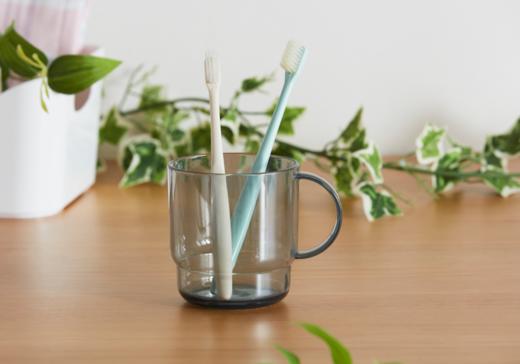 漱口杯带手柄 粉色/蓝色/灰色 商品图0